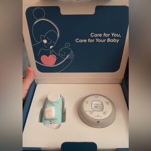 Eufy Baby Monitor with White and Gray Sensors